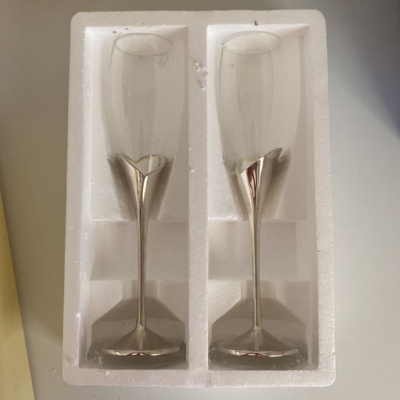 Lenox Heart Flute Pair - Picture 6 of 7